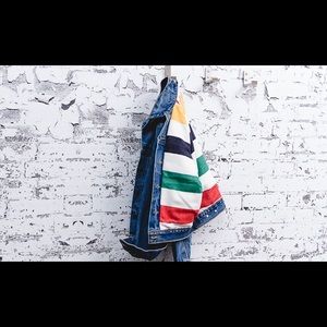 Rare 50th Year Hudson Bay X Levi Truckers Jacket